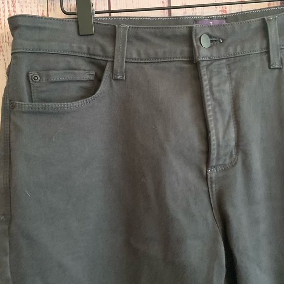 “Titanium Grey” Slim Leg “Sheri” Jeans  { NYDJ } - Picture 5 of 13